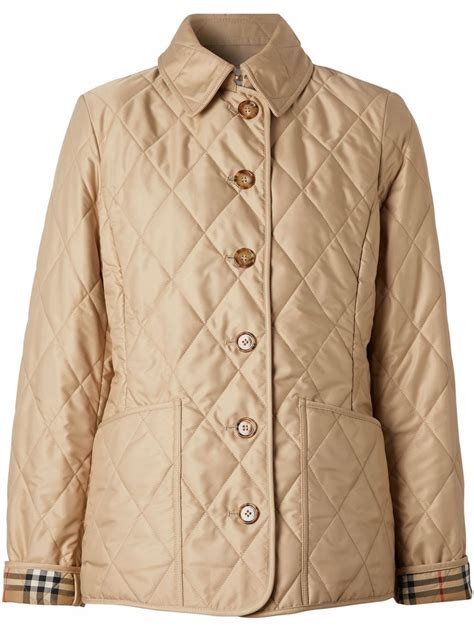 burberry quilted jacket farfetch|Burberry Quilted Jacket .